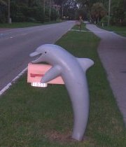 Mailbox Along Sanibel Island Bike Trail