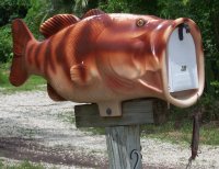 Mailbox Along Island Inn Road, Sanibel