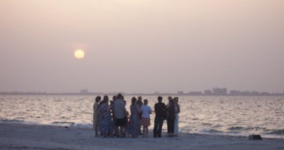 Sunrise Wedding on Sanibel Lighthouse Beach